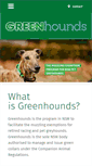 Mobile Screenshot of greenhounds.com.au
